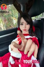 Shedoll Coco(可可) 145cm Gカップ フルシリコン 顎機能追加可 サンタガール バニー 童顔巨乳 ラブドール - 画像 (16)