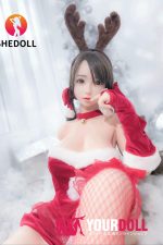 Shedoll Coco(可可) 145cm Gカップ フルシリコン 顎機能追加可 サンタガール バニー 童顔巨乳 ラブドール - 画像 (10)