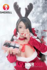 Shedoll Coco(可可) 145cm Gカップ フルシリコン 顎機能追加可 サンタガール バニー 童顔巨乳 ラブドール - 画像 (9)