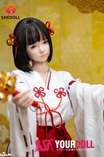 Shedoll Xiaofu(小芙) 156cm Eカップ フルシリコン 顎機能追加可 楚々 巫女 隠れ巨乳 ラブドール - 画像 (5)