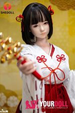 Shedoll Xiaofu(小芙) 156cm Eカップ フルシリコン 顎機能追加可 楚々 巫女 隠れ巨乳 ラブドール - 画像 (2)