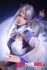 Top Fire Doll Nova T56 164cm Bカップ ノーマル肌 フルシリコン 顎機能付き 綺麗 美人 貧乳 ラブドール 新品 - 画像 (6)
