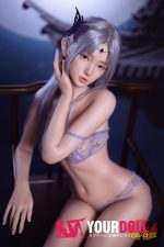 Top Fire Doll Nova T56 164cm Bカップ ノーマル肌 フルシリコン 顎機能付き 綺麗 美人 貧乳 ラブドール 新品 - 画像 (13)