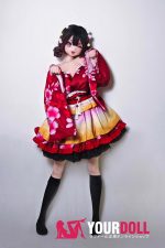 ElsaBabe 竹内由紀 RAD026 148cm-L ピンク肌 フルシリコン 夏祭り 着物 元気満々 アイドル コスプレ系 アニメドール - 画像 (11)
