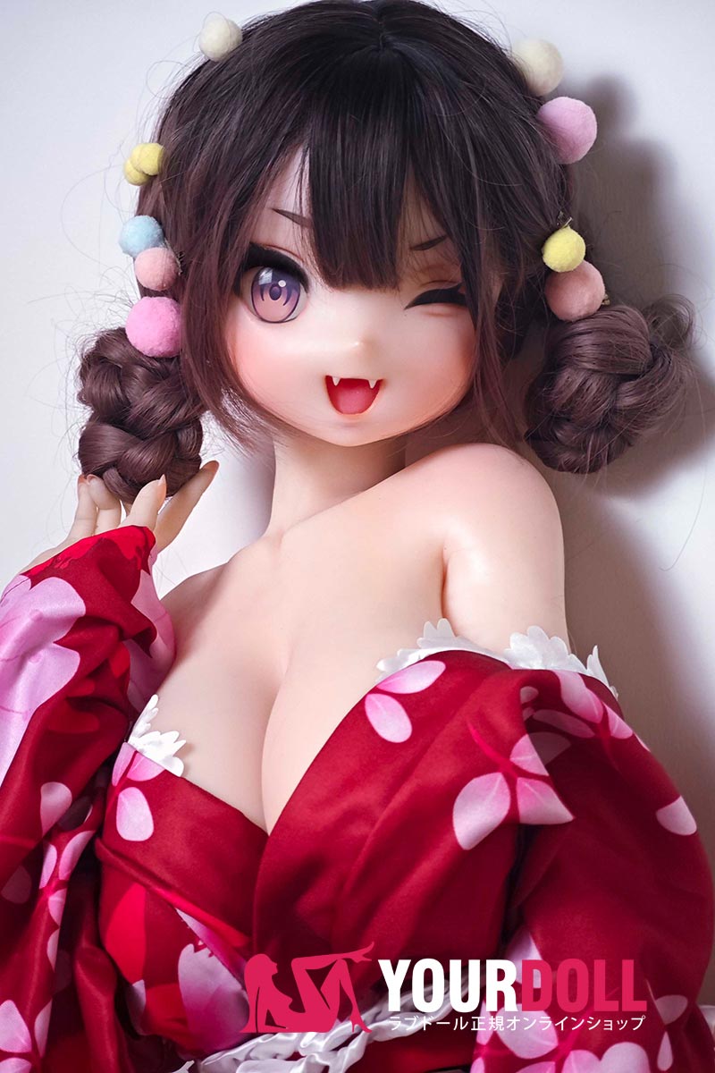 ElsaBabe 竹内由紀 RAD026 148cm-L ピンク肌 フルシリコン 夏祭り 着物 元気満々 アイドル コスプレ系 アニメドール - 画像 (1)