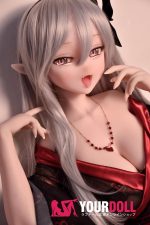 ElsaBabe 佐倉穂乃花 RAD013 148cm-L ピンク肌 フルシリコン エルフ耳 舌出し 色気 アニメドール 新品