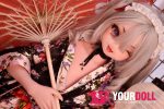 ElsaBabe 竹内由紀 RAD026 148cm-S ピンク肌 フルシリコン ウィンク 和風メイド 美少女 ラブドール - 画像 (13)