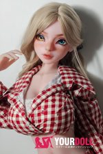 ElsaBabe Jennifer Eden DHR012 148cm-L フルシリコン ピンク肌 オッドアイ 欧米系 BJD風 オッドアイ ラブドール 新品 - 画像 (8)