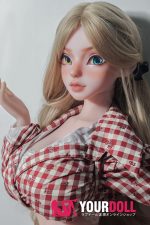 ElsaBabe Jennifer Eden DHR012 148cm-L フルシリコン ピンク肌 オッドアイ 欧米系 BJD風 オッドアイ ラブドール 新品 - 画像 (4)