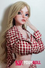 ElsaBabe Jennifer Eden DHR012 148cm-L フルシリコン ピンク肌 オッドアイ 欧米系 BJD風 オッドアイ ラブドール 新品 - 画像 (19)