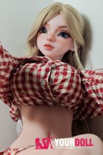 ElsaBabe Jennifer Eden DHR012 148cm-L フルシリコン ピンク肌 オッドアイ 欧米系 BJD風 オッドアイ ラブドール 新品 - 画像 (22)
