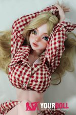 ElsaBabe Jennifer Eden DHR012 148cm-L フルシリコン ピンク肌 オッドアイ 欧米系 BJD風 オッドアイ ラブドール 新品 - 画像 (16)