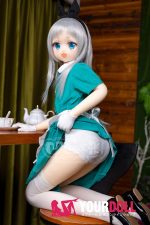 AotumeDoll #124ヘッド 笑い顔 142cm-male フルシリコン 可愛い 女装少年 男の娘 男性型 アニメドール 新品 - 画像 (10)