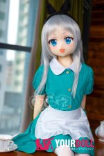 AotumeDoll #124ヘッド 笑い顔 142cm-male フルシリコン 可愛い 女装少年 男の娘 男性型 アニメドール 新品 - 画像 (4)