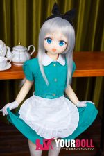 AotumeDoll #124ヘッド 笑い顔 142cm-male フルシリコン 可愛い 女装少年 男の娘 男性型 アニメドール 新品 - 画像 (2)