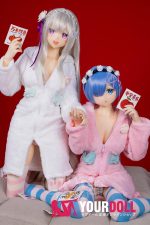 AotumeDoll #125ヘッド 155cm Cカップ フルシリコン 銀髪美少女 美乳 アニメドール 新品 - 画像 (17)