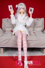 AotumeDoll #125ヘッド 155cm Cカップ フルシリコン 銀髪美少女 美乳 アニメドール 新品 - 画像 (10)