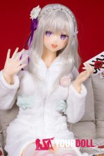 AotumeDoll #125ヘッド 155cm Cカップ フルシリコン 銀髪美少女 美乳 アニメドール 新品 - 画像 (8)