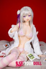 AotumeDoll #125ヘッド 155cm Cカップ フルシリコン 銀髪美少女 美乳 アニメドール 新品 - 画像 (9)
