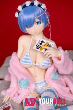 AotumeDoll #126ヘッド 145cm Dカップ フルシリコン 綺麗 水色髪 美少女 ラブドール 新品 - 画像 (7)