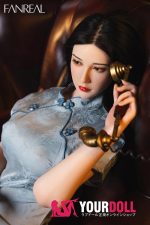 Fanreal T109 Vivi(薇薇) 109cm Fカップ Fair肌 シリコン製 ヘッド選択可 トルソー 中華風 美女 半身ラブドール