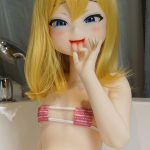IROKEBIJIN Aisa 110cm-妊娠腹 Aカップ S-TPE製 ボディ選択可  White肌 ボテ腹 メスガキ 舌出し ラブドール 新品
