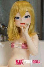 IROKEBIJIN Aisa 110cm-妊娠腹 Aカップ S-TPE製 ボディ選択可  White肌 ボテ腹 メスガキ 舌出し ラブドール 新品