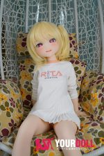 IROKEBIJIN Rio-A 110cm-妊娠腹 Aカップ S-TPE製 ボディ選択可  White肌 ハート目 ボテ腹 ハマる ラブドール 新品 - 画像 (3)