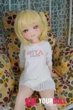 IROKEBIJIN Rio-A 110cm-妊娠腹 Aカップ S-TPE製 ボディ選択可  White肌 ハート目 ボテ腹 ハマる ラブドール 新品 - 画像 (2)