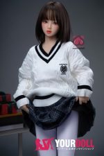 Momo 雪穂 150cm H024-B Cカップノーマル肌 プルプル唇 美乳 清楚系 女子生徒 ラブドール - 画像 (4)