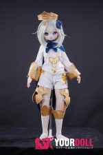 MOZU 小小萌 65cm 3.5kg 画像と同じ仕様 ビニールヘッド+シリコンボディ 可愛い コスプレ衣装 3Dの口 フィギュア 新品 - 画像 (5)