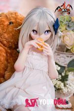 MOZU 小小萌 65cm 3.5kg 画像と同じ仕様 ビニールヘッド+シリコンボディ 癒し系 常服 3Dの口 フィギュア 新品 - 画像 (2)