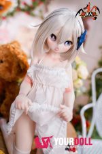 MOZU 小小萌 65cm 3.5kg 画像と同じ仕様 ビニールヘッド+シリコンボディ 癒し系 常服 3Dの口 フィギュア 新品 - 画像 (4)