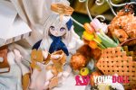 MOZU 小小萌 65cm 3.5kg 画像と同じ仕様 ビニールヘッド+シリコンボディ 可愛い コスプレ衣装 3Dの口 フィギュア 新品 - 画像 (9)