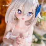 MOZU 小小萌 65cm 3.5kg 画像と同じ仕様 ビニールヘッド+シリコンボディ 癒し系 常服 3Dの口 フィギュア 新品