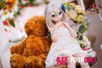 MOZU 小小萌 65cm 3.5kg 画像と同じ仕様 ビニールヘッド+シリコンボディ 癒し系 常服 3Dの口 フィギュア 新品 - 画像 (10)