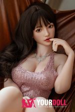 Orange in #599 161cm Eカップ White肌 フルシリコン 顎機能付き 色気 大人感 美女 ラブドール 新品