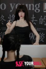 Orange in #6-014 158cm Cカップ White肌 フルシリコン 顎機能付き アジア系 スリム ラブドール 新品 - 画像 (3)