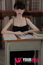 Orange in #6-014 158cm Cカップ White肌 フルシリコン 顎機能付き アジア系 スリム ラブドール 新品 - 画像 (6)