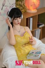 Orange in #599 158cm Cカップ White肌 フルシリコン 顎機能付き アジア系 清楚系 ラブドール - 画像 (7)