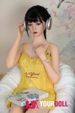 Orange in #599 158cm Cカップ White肌 フルシリコン 顎機能付き アジア系 清楚系 ラブドール - 画像 (8)