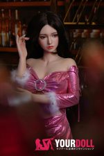 Orange in #666 158cm Cカップ White肌 フルシリコン 顎機能付き アジア系 美人姉 ラブドール 新品 - 画像 (6)