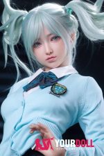 Funwest Amy #041S 159cm Aカップ White肌 フルシリコン 次元を超える美少女 ちっぱい ラブドール 新品 - 画像 (5)