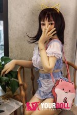 Fudoll 小芙 #J003 140cm Bカップ シリコンヘッド+TPEボディ ボディ選択可 貧乳 ラブドール - 画像 (17)