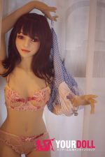 Fudoll 小芙 #J003 140cm Bカップ シリコンヘッド+TPEボディ ボディ選択可 貧乳 ラブドール - 画像 (18)