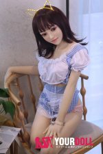 Fudoll 小芙 #J003 140cm Bカップ シリコンヘッド+TPEボディ ボディ選択可 貧乳 ラブドール - 画像 (15)