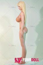 Fudoll 小北 #J032 157cm Iカップ フルシリコン リアルな肌質感付き 顎機能付き 魅惑 爆乳 ラブドール - 画像 (14)