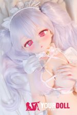 GUAVADOLL DM03 126cm Eカップ ノーマル肌 手描きメイク 瞳デカール ビニール製のヘッド デレデレ 美少女 目元拡大 アニメドール 新品