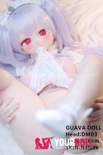 GUAVADOLL DM03 126cm Eカップ ノーマル肌 手描きメイク 瞳デカール ビニール製のヘッド デレデレ 美少女 目元拡大 アニメドール 新品 - 画像 (6)