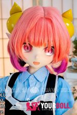 GUAVADOLL DM02 126cm Eカップ ノーマル肌 デカールメイク ビニール製のヘッド コスプレ系 縦瞳 メイド アニメドール - 画像 (4)